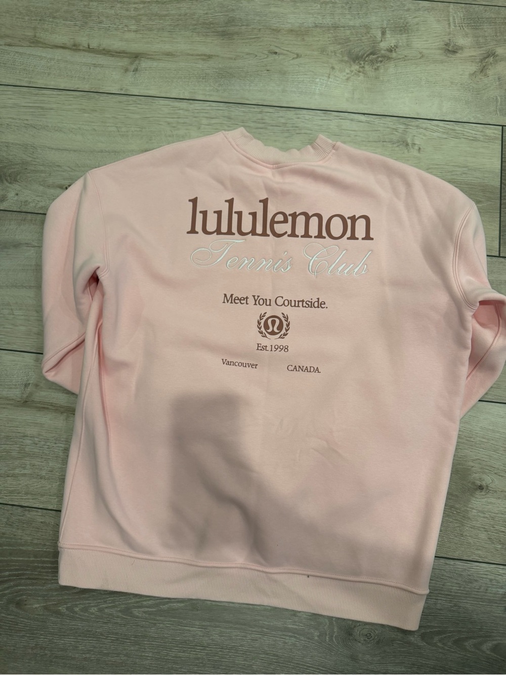 lululemon athletica Light Pink Crewneck Sweatshirt - Picture 2 of 2